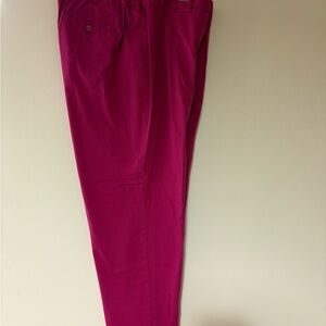 Talbots Women Vibrant Pink Chinos
